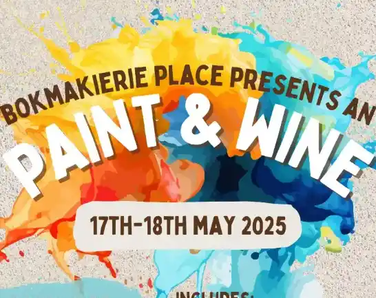 TPaint & Wine Weekend at Bokmakierie Place in Koro Creek Golf Estate